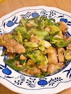 鶏肉と野菜の和風やさあま炒め-レシピのメイン写真