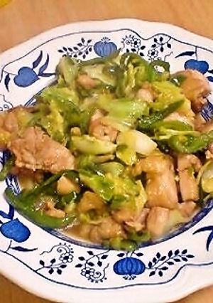 鶏肉と野菜の和風やさあま炒め-レシピのメイン写真