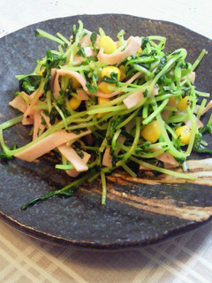 ★豆苗のソテー★-レシピのメイン写真