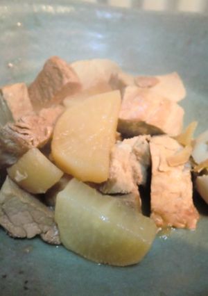 梅酒を使った豚肉と大根と卵の煮込み-レシピのメイン写真