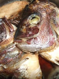 鯛のかぶと煮-レシピのメイン写真