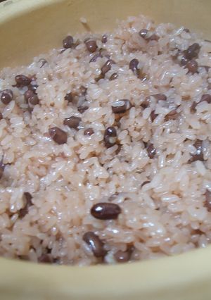 ☆簡単☆　お祝いに♪　レンジでお赤飯-レシピのメイン写真