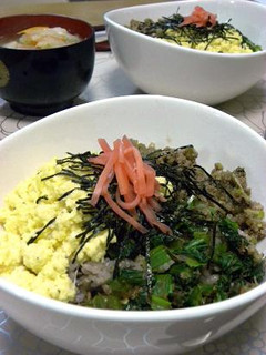 卵がとろ~りの三色丼-レシピのメイン写真