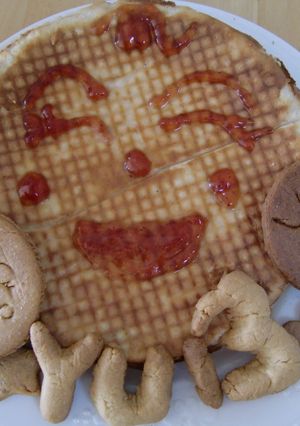 3歳メロンパンナちゃんの誕生日ケーキ-レシピのメイン写真
