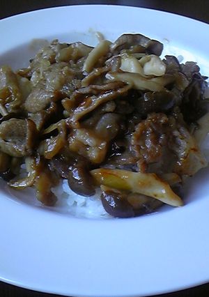 てりやきぶた丼-レシピのメイン写真