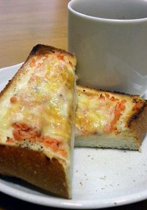 鮭マヨチーズトースト-レシピのメイン写真