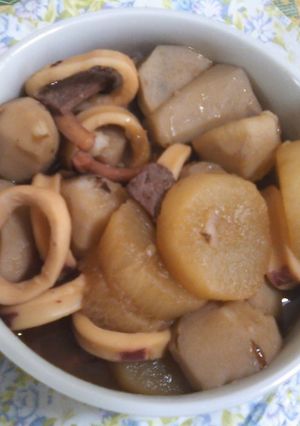 いかと大根の煮物-レシピのメイン写真