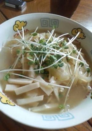 たけのこたっぷり汁そば-レシピのメイン写真