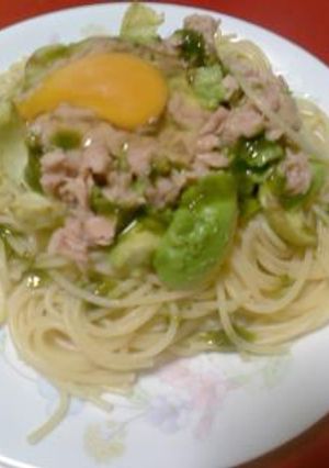 ツナアボカドパスタ-レシピのメイン写真