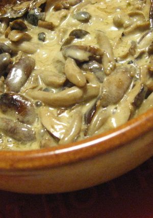 きのこの生クリーム煮　～ブランデー風味-レシピのメイン写真