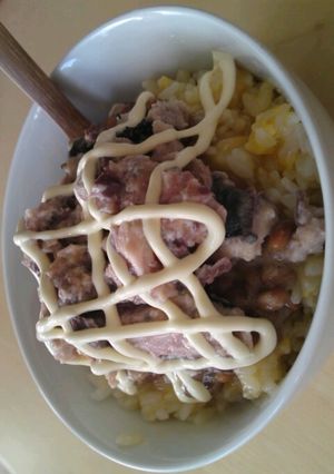 贅沢朝ごはん！さば納豆の卵かけごはん-レシピのメイン写真