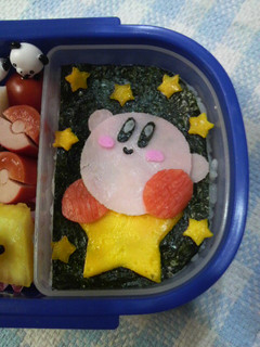 キャラ弁★簡単カービィ弁当☆-レシピのメイン写真