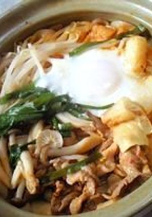 寒い日の一人ランチ✿キムチ鍋焼きうどん-レシピのメイン写真