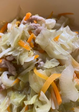 豚肉と野菜のうどん-レシピのメイン写真
