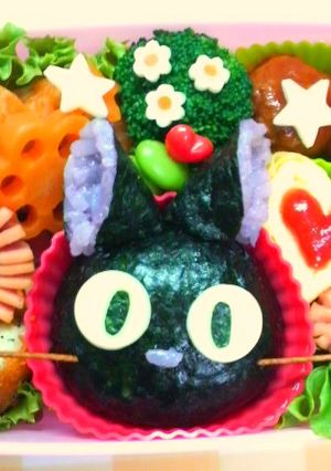 キャラ弁 黒猫のジジ-レシピのメイン写真