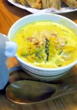 かぼちゃのミルクスープ！スパイシー風味-レシピのメイン写真