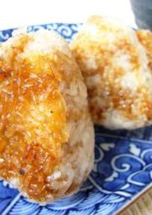醤油香ばし〜刷毛なし簡単☆焼きおにぎり-レシピのメイン写真