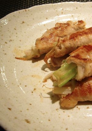 豚の白髪ネギ巻き〜ポン酢でどうぞ-レシピのメイン写真