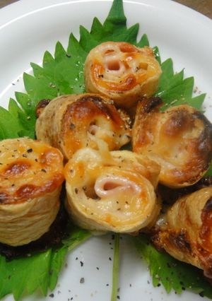 ハムチー油揚げ焼き☆-レシピのメイン写真