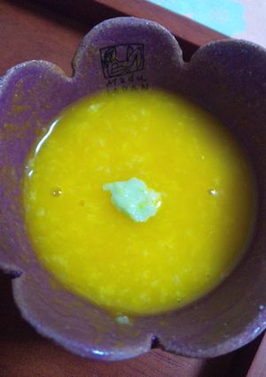 ★離乳食初期★かぼちゃがゆ-レシピのメイン写真