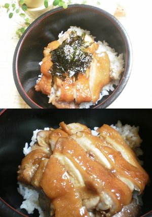 母の味★鶏もも照り焼き丼-レシピのメイン写真