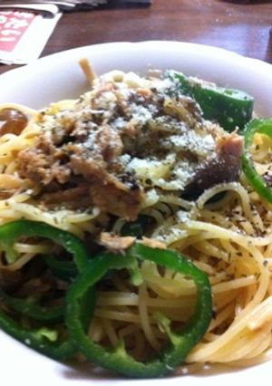ツナキノコパスタ-レシピのメイン写真