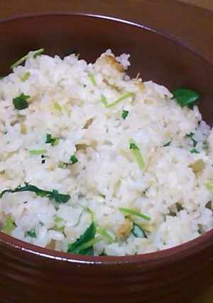 ホタテと生姜の炊き込みご飯-レシピのメイン写真