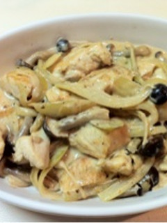 ☆鶏ときのこのクリーム煮☆-レシピのメイン写真
