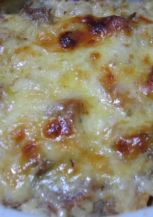 おかず?デザート? 柿グラタン-レシピのメイン写真