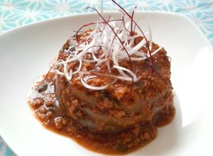 懐石風・創作料理☆洋風大根の肉味噌がけ-レシピのメイン写真