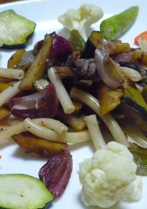 簡単レンジでパーティーにベジクックパスタ-レシピのメイン写真