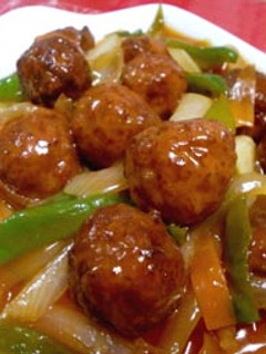 ★甘酢あんのおいしい肉だんご★-レシピのメイン写真