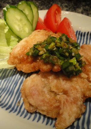 若鶏のネギソースかけ☆-レシピのメイン写真