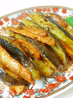 簡単!なすの辛~い香味炒め-レシピのメイン写真