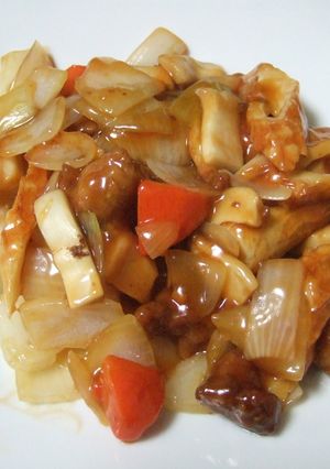 中華名菜　酢豚で♪ボリュームレシピ♫-レシピのメイン写真
