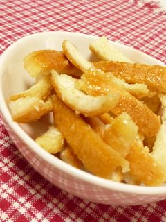 レンジで簡単★☆さくさくパンの耳ラスク-レシピのメイン写真