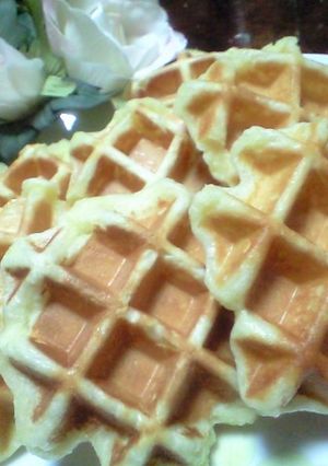 お米からのパン ワッフル♪-レシピのメイン写真