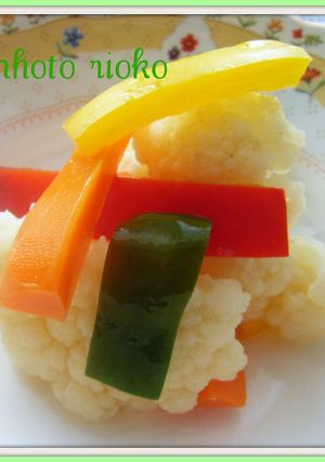 ＊カリフラワーの和風ピクルス＊-レシピのメイン写真