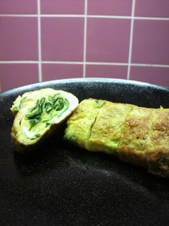 インスタントのわかめスープで手抜き卵焼き-レシピのメイン写真