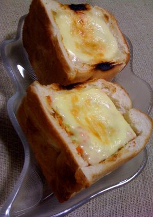 ★パンの器の卵サラダ★-レシピのメイン写真