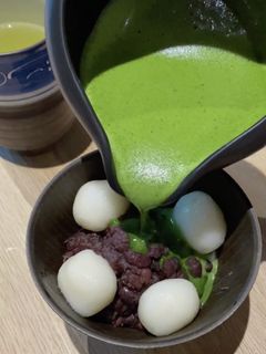抹茶白玉ぜんざい-レシピのメイン写真