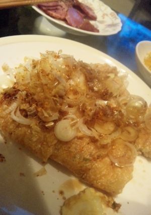仙台 定義山の三角油揚げ①-レシピのメイン写真