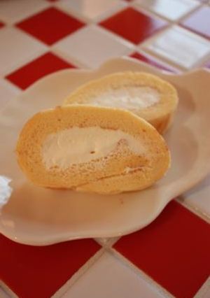 ふわふわ♡スフレロールケーキ♪-レシピのメイン写真