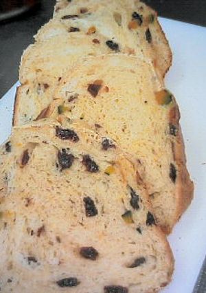 HBで♪相性抜群！かぼちゃレーズン食ぱん-レシピのメイン写真