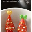 ウインナー1本で♪赤いクリスマスツリー☆