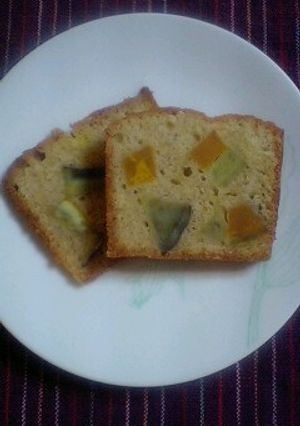 さつまいもとかぼちゃのパウンドケーキ-レシピのメイン写真