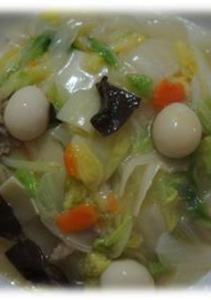 天津飯もどき八宝菜♪-レシピのメイン写真