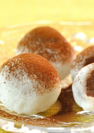クリームチーズのココア大福♪-レシピのメイン写真