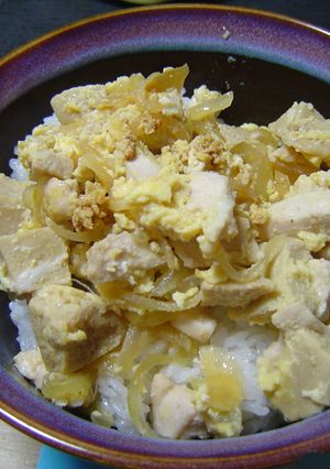 高野豆腐入り親子丼-レシピのメイン写真