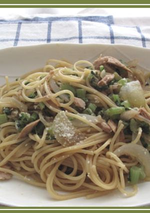 ツナの和風パスタ-レシピのメイン写真